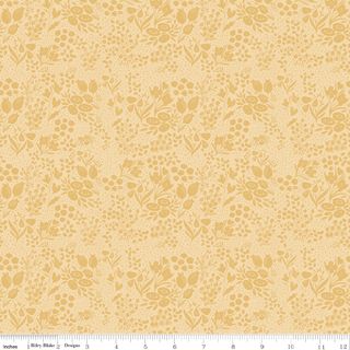 SILLY GOOSE TONAL FLORAL YELLOW