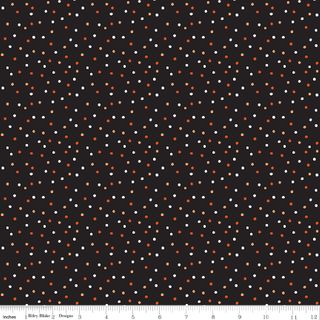 VINTAGE BOO DOTS BLACK