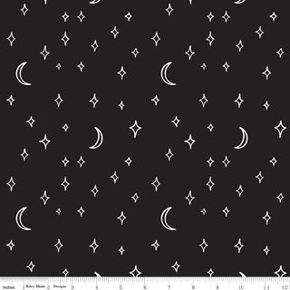 VINTAGE BOO 107/108" WIDE BACK STARS AND MOONS BLA