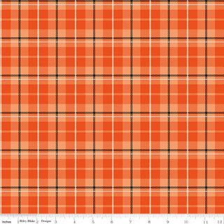 VINTAGE BOO PLAID ORANGE