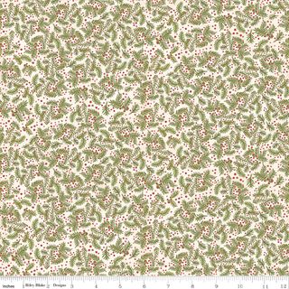 WADDLE'S CHRISTMAS PINE & BERRIES COTTON