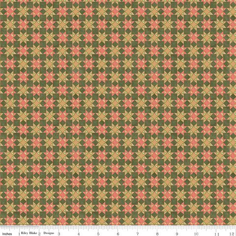 WADDLE'S CHRISTMAS QUILT BLOCKS AVOCADO