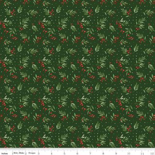 PEACE ON EARTH TOSSED BERRIES FOREST