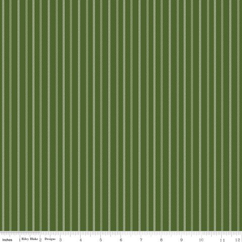 PEACE ON EARTH STRIPES GREEN