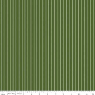PEACE ON EARTH STRIPES GREEN