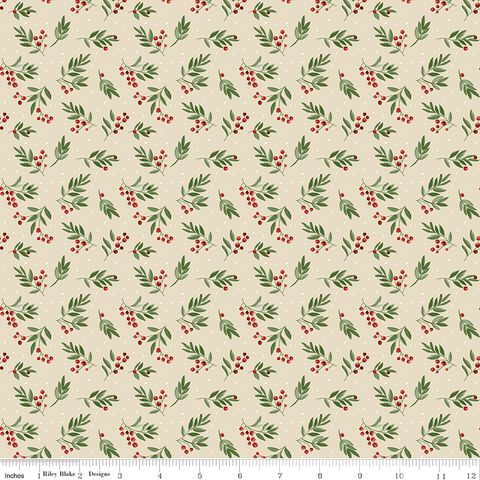 PEACE ON EARTH TOSSED BERRIES EGGNOG