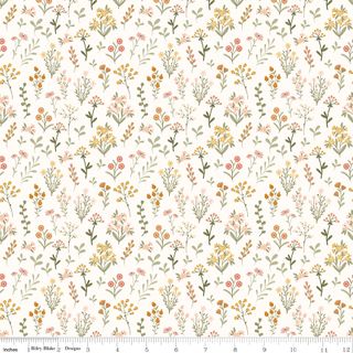 SILLY GOOSE WILDFLOWERS VINTAGE WHITE