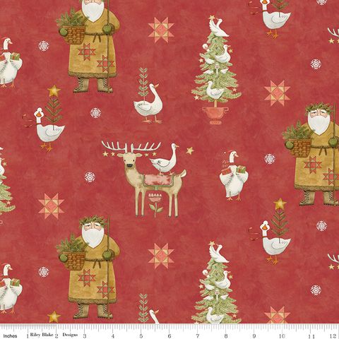 WADDLE'S CHRISTMAS MAIN RED