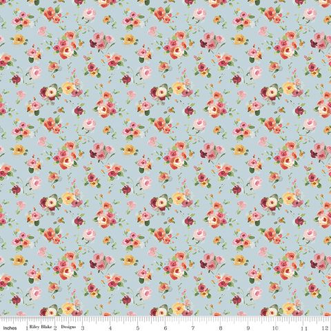 LITTLE GARDEN PATH FLOWER TOSS BLUE