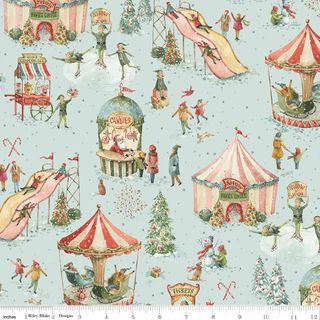 SANTA'S FAIR MAIN BLUE