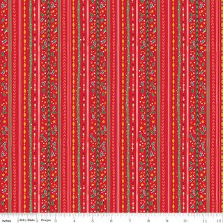 CAROL WINTERBERRY STRIPES RED SPARKLE