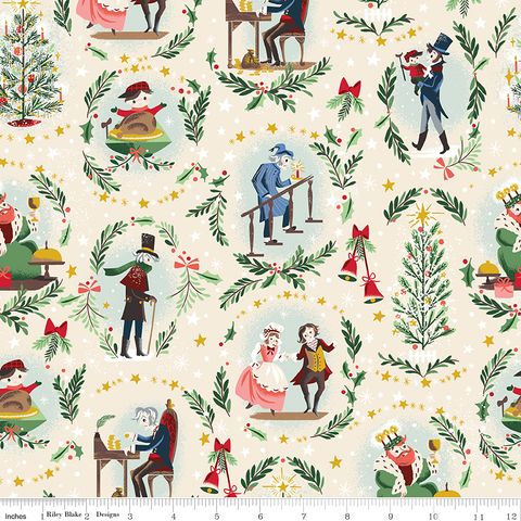 CAROL KEEP CHRISTMAS WELL IVORY SPARKLE