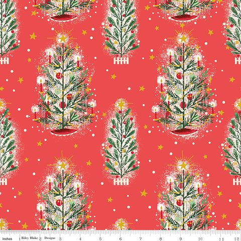 CAROL HONOUR CHRISTMAS RED SPARKLE