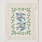ALICE MAKABE SWALLOW GARDEN EMB. KIT - PALE GRAY