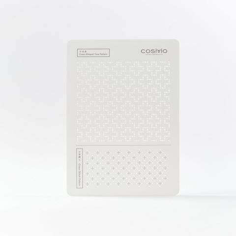 SASHIKO TEMPLATE - CROSS TREE - CROSS STITCH