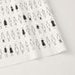 100 NEE-SAN LADIES W/ GENTS EMB. FABRIC - WHITE