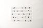 100 NEE-SAN LADIES W/ GENTS EMB. FABRIC - WHITE