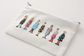 100 NEE-SAN LADIES PRE SEWN ZIPPER POUCH WHITE