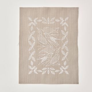 ALICE MAKABE SWALLOW GARDEN EMB. KIT - STONE GRAY
