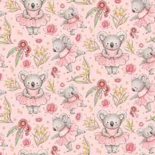 KOALA BALLERINA 140CM MINKY 280GSM