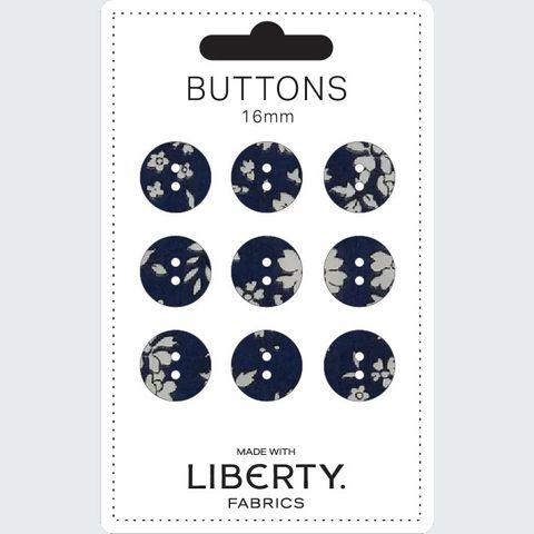 LIBERTY BUTTONS 16MM CAPEL U