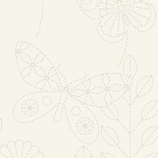 SASHIKO PANEL BUTTERLIES