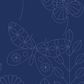 SASHIKO PANEL BUTTERLIES