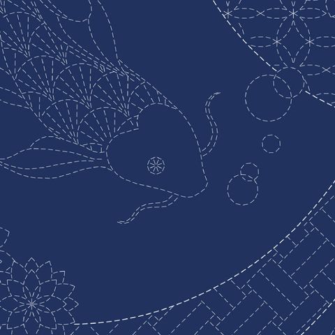 SASHIKO PANEL KOI