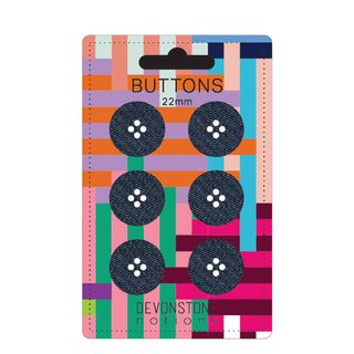 BUTTONS DENIM 22MM 6 ON