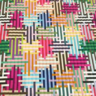 WEAVE & TEASED PRE QUILTED FABRIC 1"