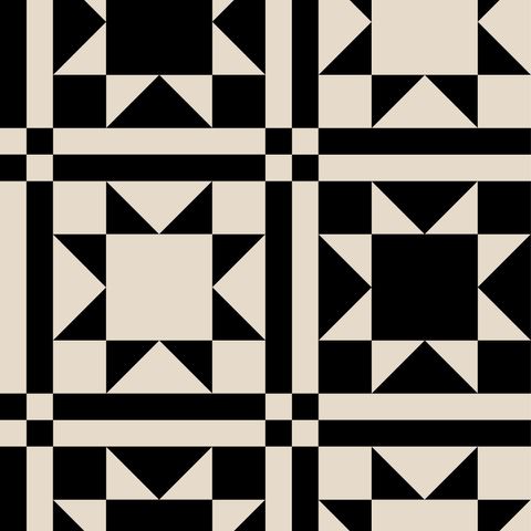 PATCHED TOGETHER BLACK