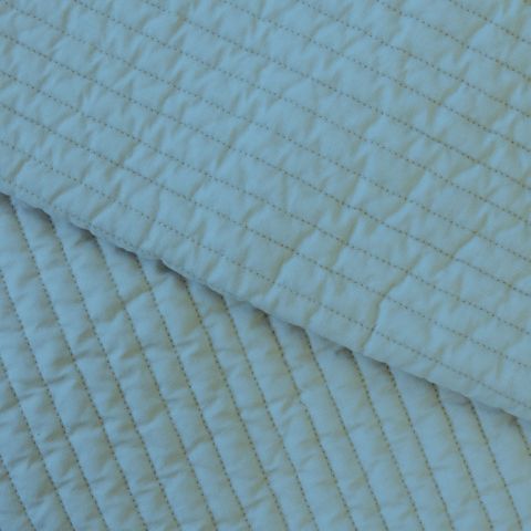 DEVONSTONE QUILTED SOLIDS - EGG BLUE