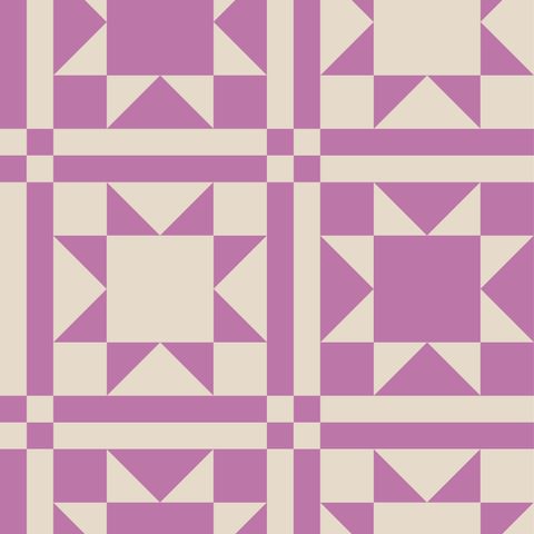 PATCHED TOGETHER LILAC