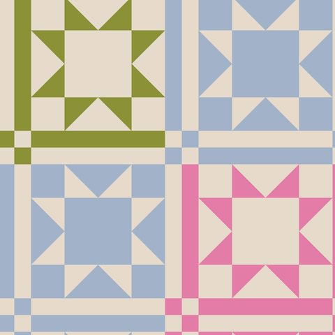 PATCHED TOGETHER RAYON MULTI