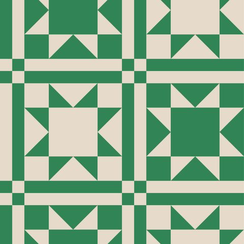 PATCHED TOGETHER GREEN