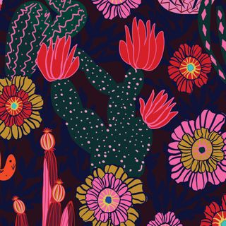 SR PRICKLY SITUATION AFTERNOON 100% LYOCELL 170CM