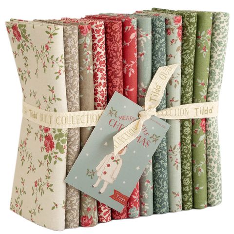 #TILDA MERRY LITTLE CHRISTMAS FQ BUNDLE EVE & NOEL