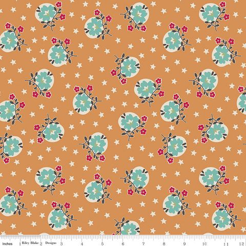 HOME TOWN HOLIDAY 2 107/108" WIDE BACK STARFLOWER