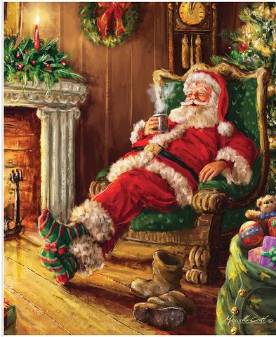 A CHRISTMAS TO REMEMBER 35 1/2" X 43 1/2" TOASTING