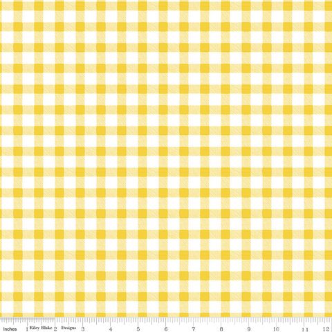 CITRUS KISS GINGHAM YELLOW
