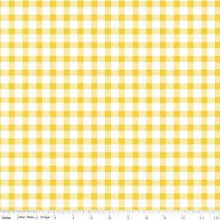 CITRUS KISS GINGHAM YELLOW