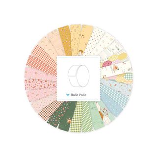 DIARY IN STITCHES 2.5"  ROLIE POLIE 40 PCS
