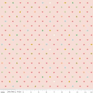 DIARY IN STITCHES HEARTS PINK