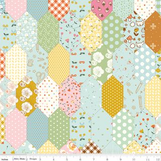 DIARY IN STITCHES HEXIES BLUE