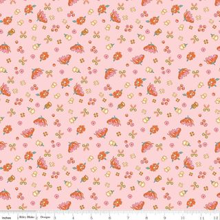 DIARY IN STITCHES FLOWER SCISSORS PINK