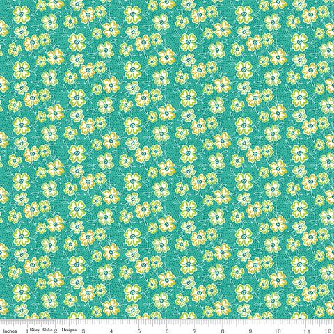 FELICITY POLKA PETALS GREEN