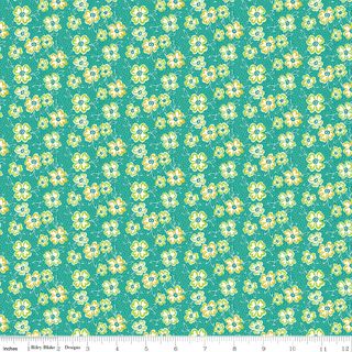 FELICITY POLKA PETALS GREEN