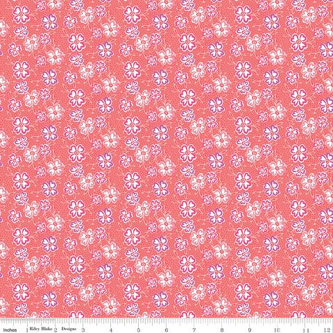 FELICITY POLKA PETALS CORAL