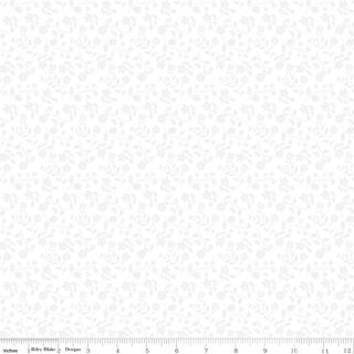 FELICITY SPRIGS WHITE-ON-WHITE