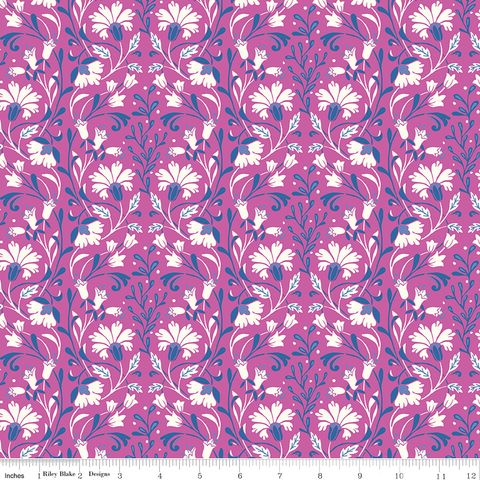 FELICITY TANGLED VINES PURPLE